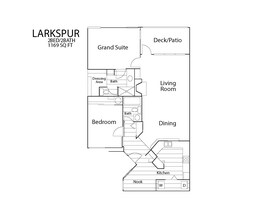 2 Bedroom C1 20103 floor plan